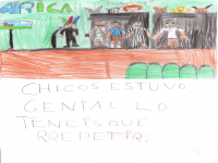 Dibujos de Alumnos del CEIP Maestro Juan de Ávila tras ver el espectáculo